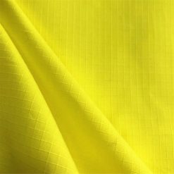 Cotton ripstop 155gsm hivi yellow06