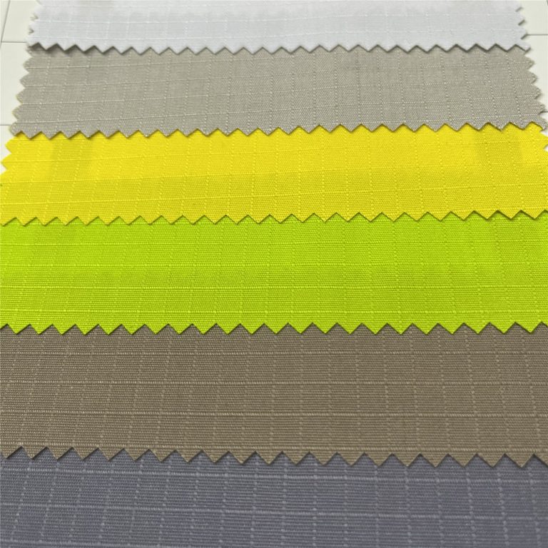 Polyester Cotton 280gsm Heavy Duty Grid Fabric RipstopSuperior