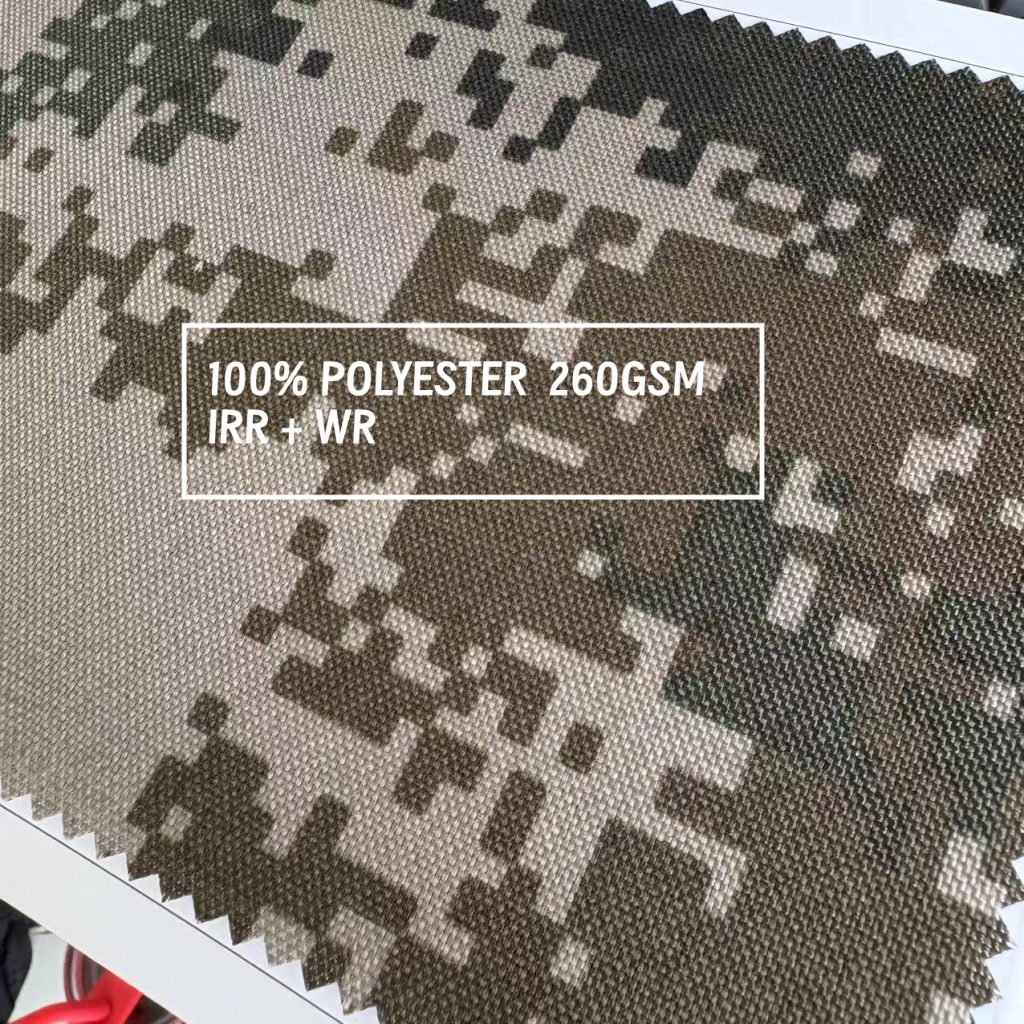 100 POLYESTER IRR WR FABRIC